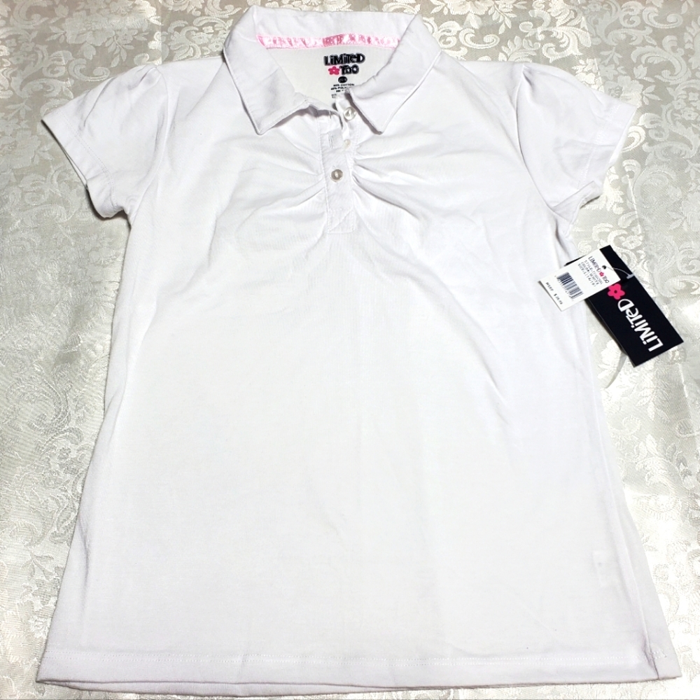 NWT 2 Pack Limited Too Girls School Uniform shirts  size 14/16